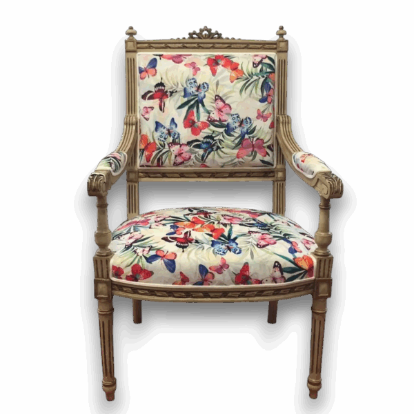 Fauteuil Louis XVI 'Papillon'