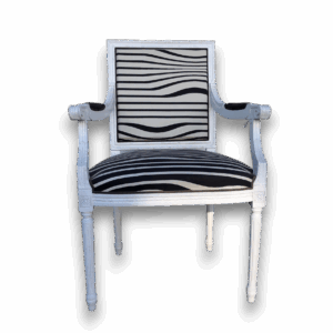 Fauteuil style Louis XVI 'Baton'