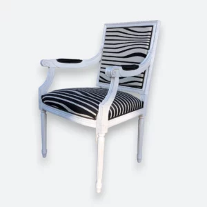 Fauteuil style Louis XVI 'Baton' – Image 3