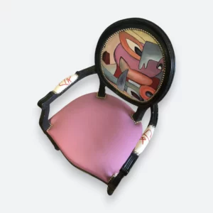 Fauteuil style Louis XVI 'Artistique' – Image 3