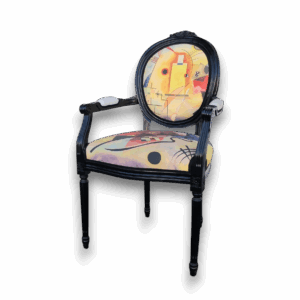 Fauteuil style Louis XVI 'Kandinski'