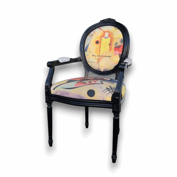 Fauteuil style Louis XVI 'Kandinski'