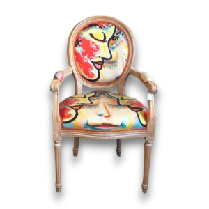 Fauteuil style Louis XVI 'Marin'