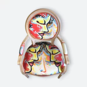 Fauteuil style Louis XVI 'Marin' – Image 3