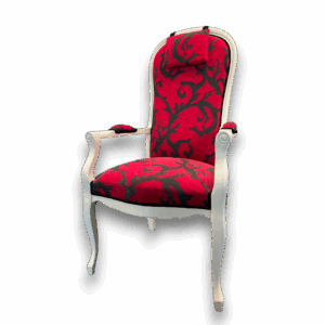 Fauteuil 'Voltaire' Rouge