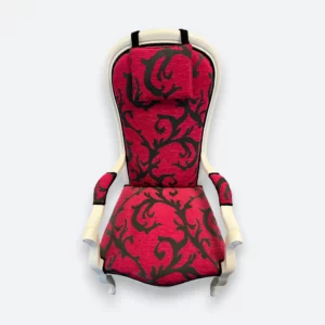 Fauteuil 'Voltaire' Rouge – Image 3
