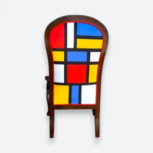 Fauteuil style Voltaire 'Mondrian' – Image 2