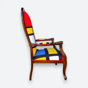 Fauteuil style Voltaire 'Mondrian' – Image 3