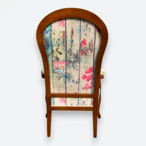 Fauteuil style Voltaire en noyer 'Amarylis' – Image 2