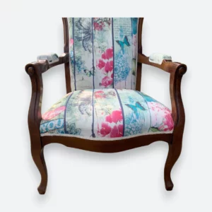 Fauteuil style Voltaire en noyer 'Amarylis' – Image 3