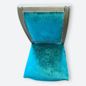 Chaise Louis XVI velours – Image 3