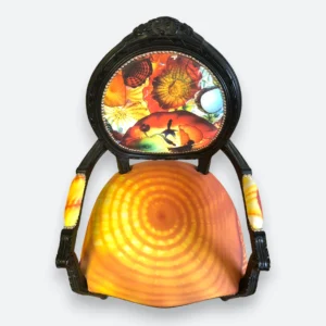 Fauteuil Louis XVI fantaisie – Image 2