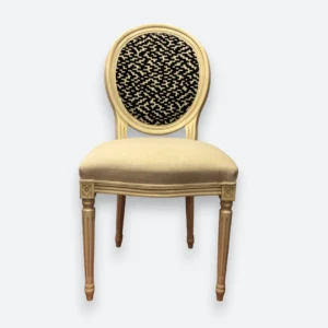 Chaise Louis XVI dossier graphique – Image 2