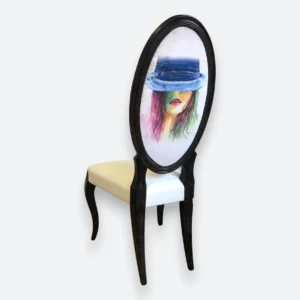 Chaise baroque portrait – Image 2