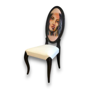 Chaise baroque portrait