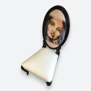 Chaise baroque portrait – Image 3