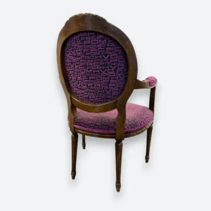 Fauteuil Louis XVI graphique – Image 2