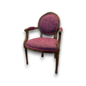 Fauteuil Louis XVI graphique