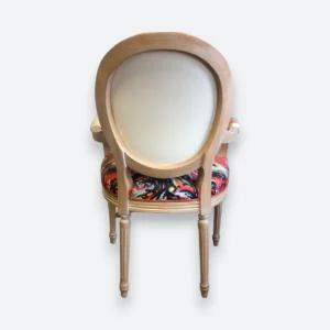 Fauteuil Louis XVI figuratif – Image 2