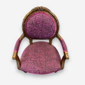 Fauteuil Louis XVI graphique – Image 3