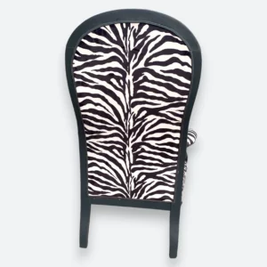 Fauteuil Voltaire zébré – Image 2