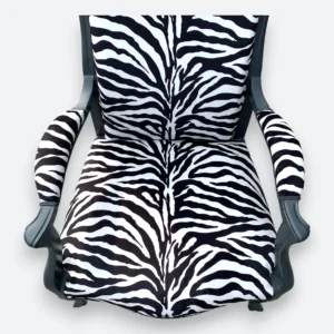 Fauteuil Voltaire zébré – Image 3