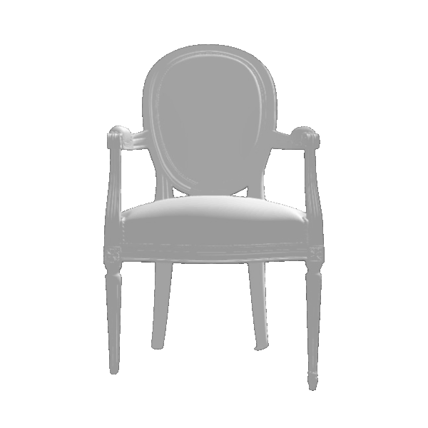 Fauteuil personnalisé Louis XVI